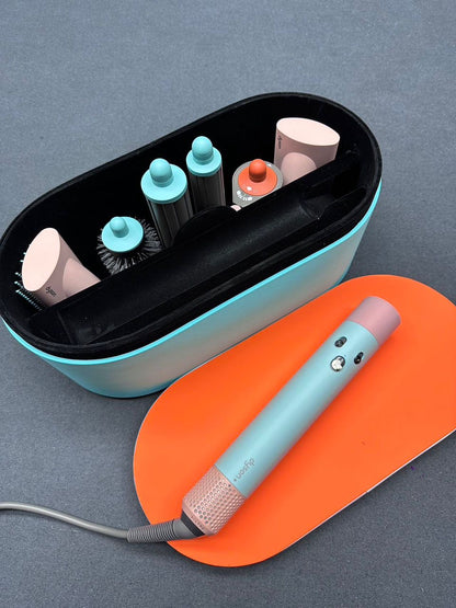 NEW edition Dys Airwrap™ multi-styler and dryer Complete in light blue and Rosé
